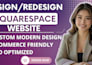 squarespace,squarespace website design,website development squarespace redesign